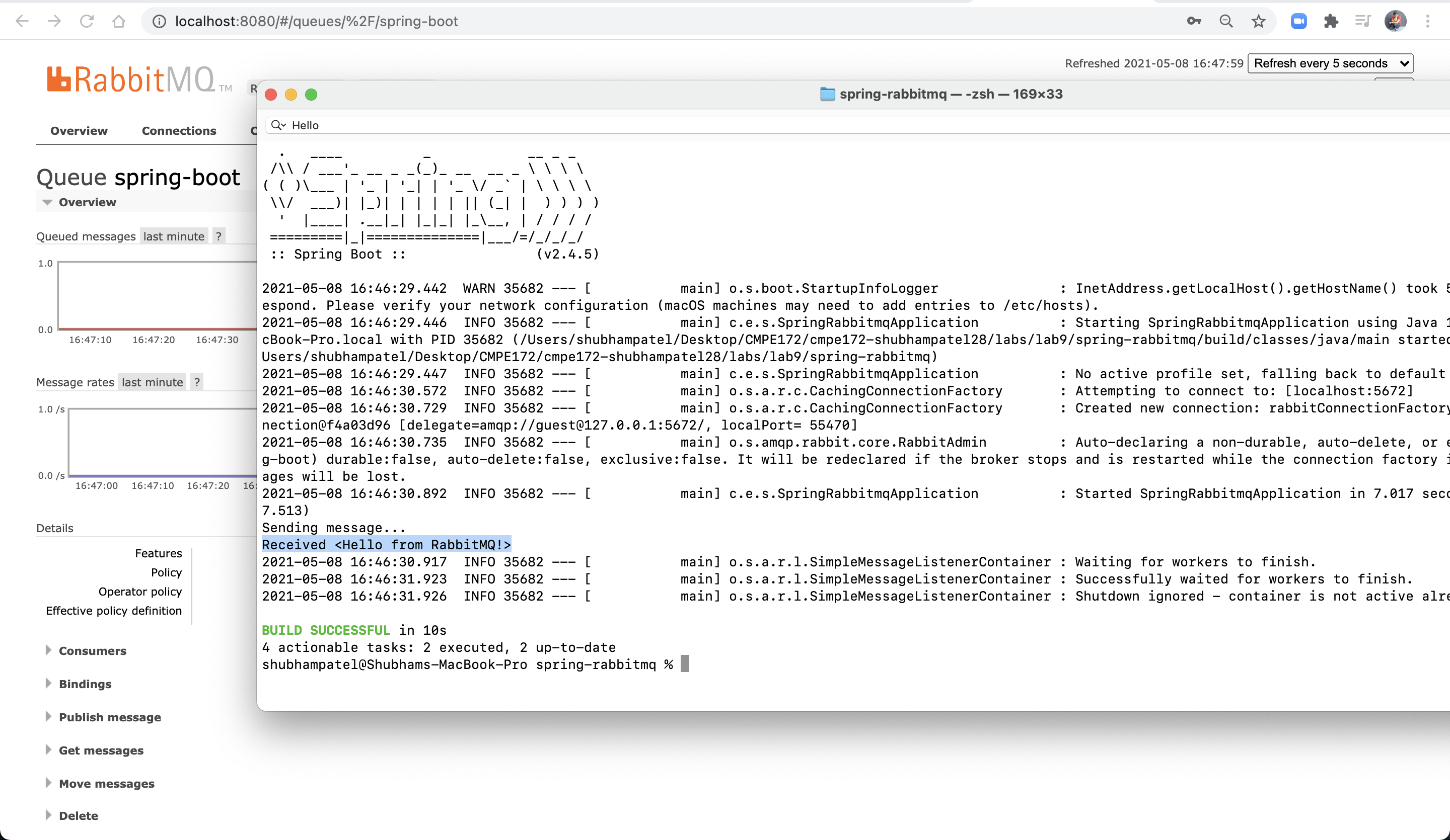 RabbitMQ Messaging